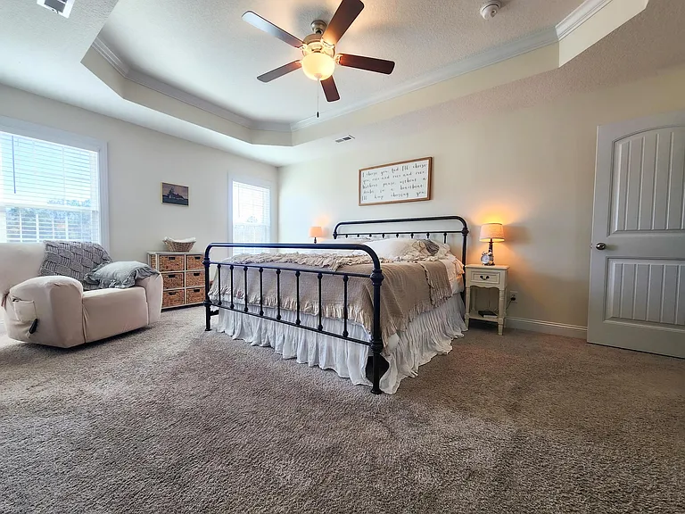 Large master suite