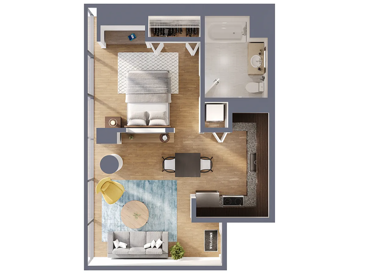 Floor plan O