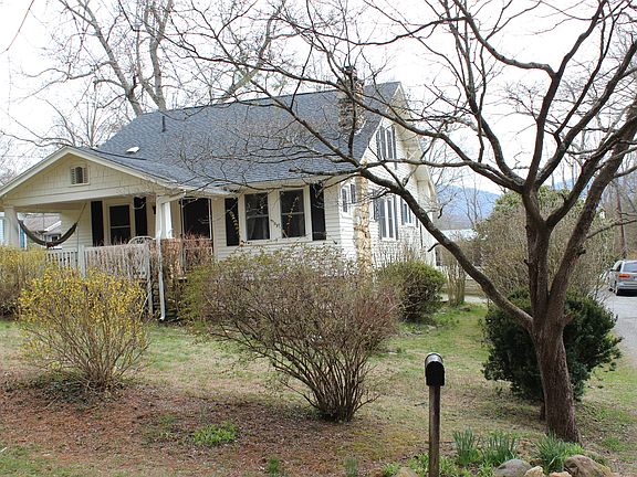 post winter view of house