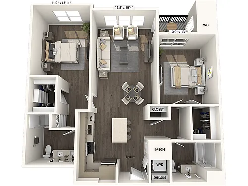 Floor plan BM08.1-Upgrade Collection II