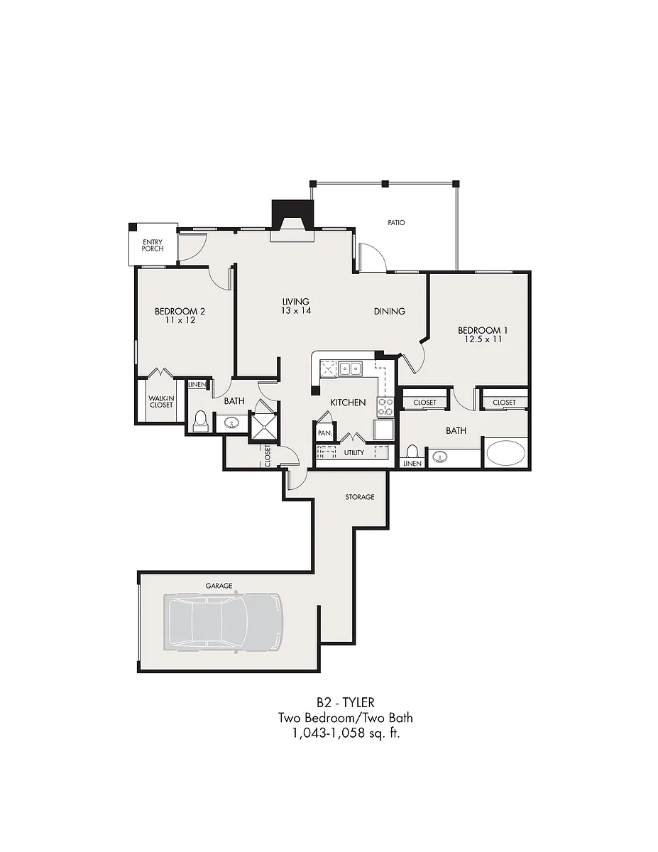 Floor plan B21