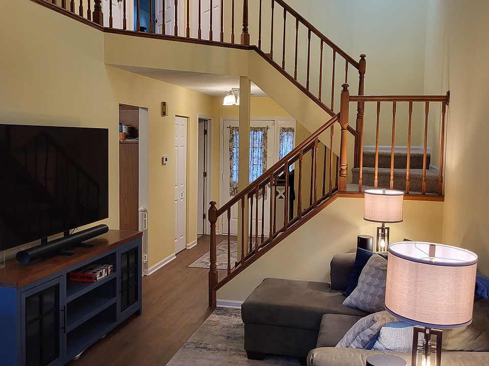 Living room with view of 2nd floor