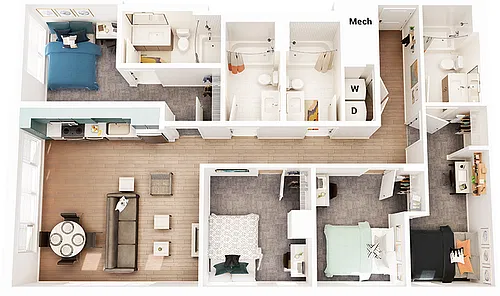 Floor plan D11