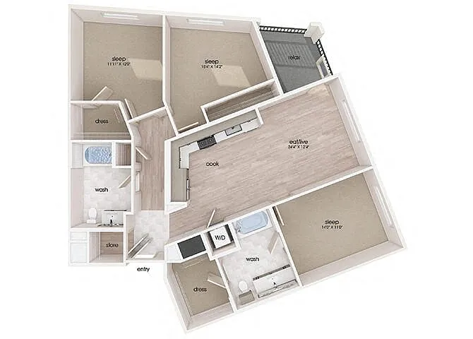 Floor plan C2