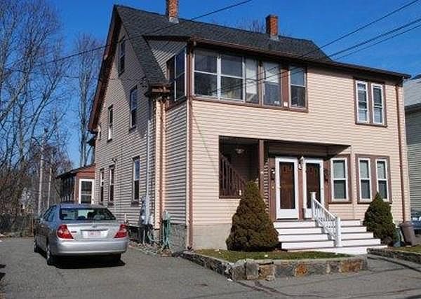 Front entrance and driveway