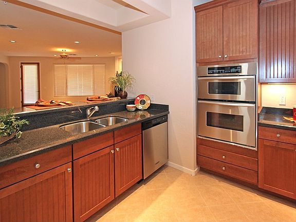Lots of cabinets for storage and counterspace for cooking!