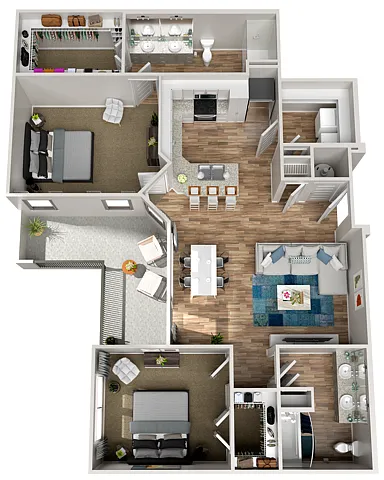 Floor plan B3