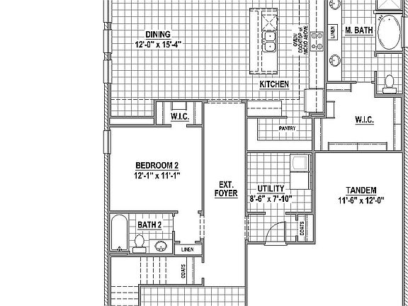 Plan 1534 1st Floor