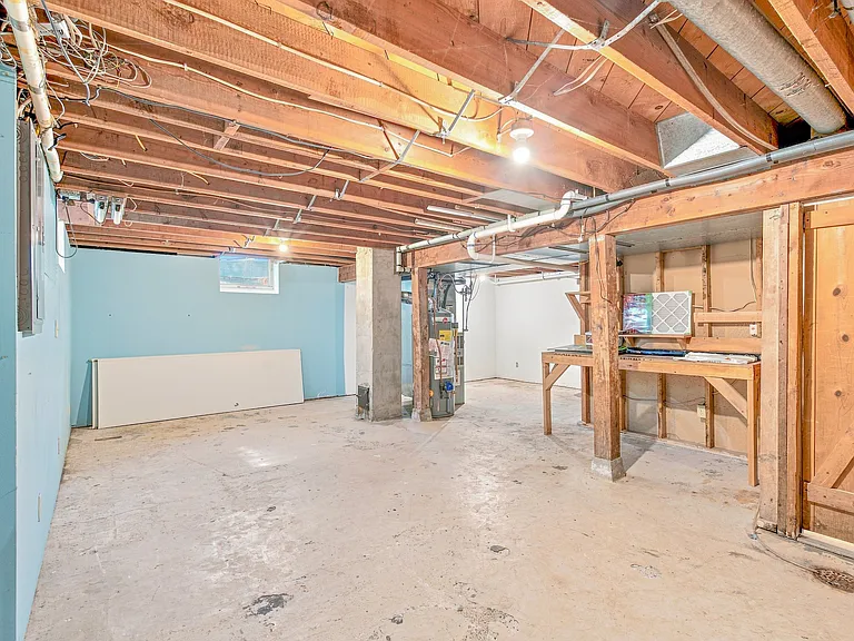 Basement storage