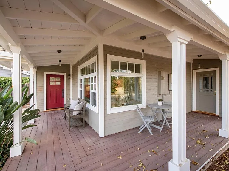 Wrap around porch