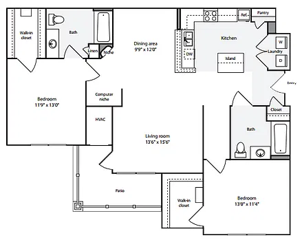 Floor plan THE MIDTOWN