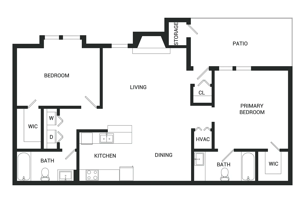 Floor plan The Trellis
