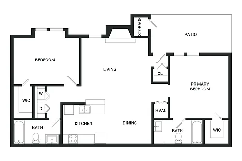 Floor plan The Trellis