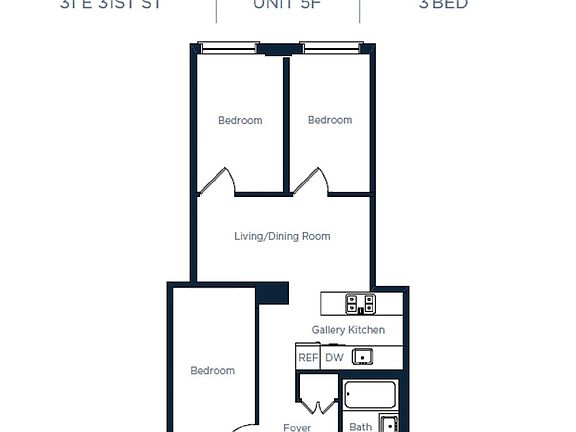 2nd image of 31 E 31st St #9FF