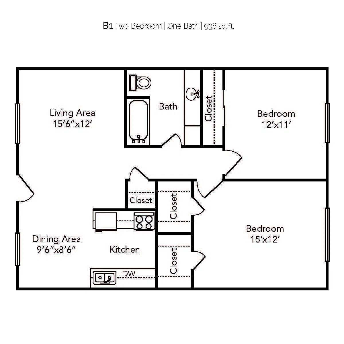 Floor plan B1