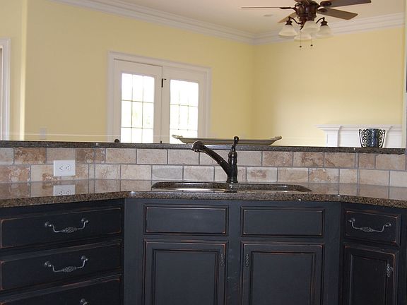 Kitchen with granite counter tops