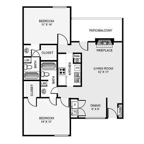 Floor plan 22B