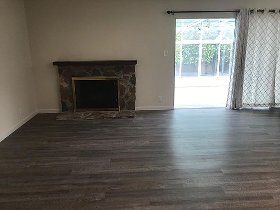 Family room open to dining and kitchen