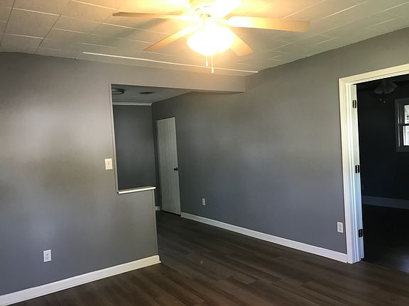 Living room to dining and den