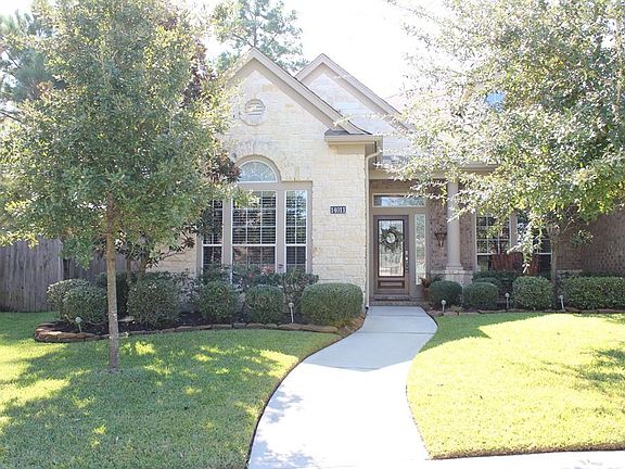 Brick and Stone Elevation with a established Landscaping