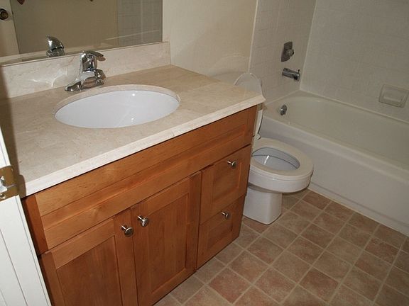 Granite Vanity-remodeled bath