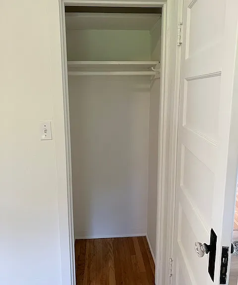 Back bedroom closet