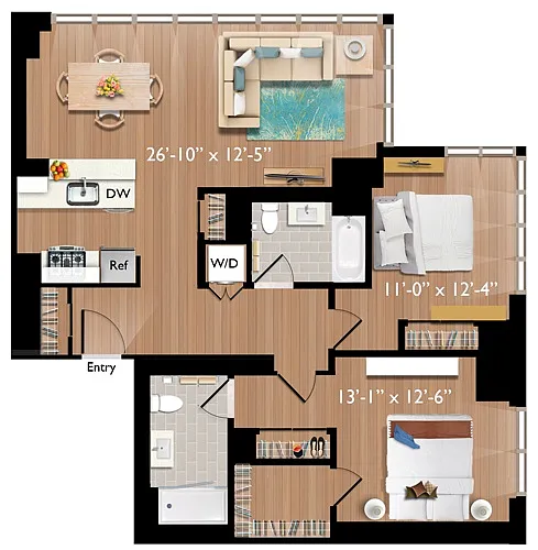 Floor plan Continuum 55_C9