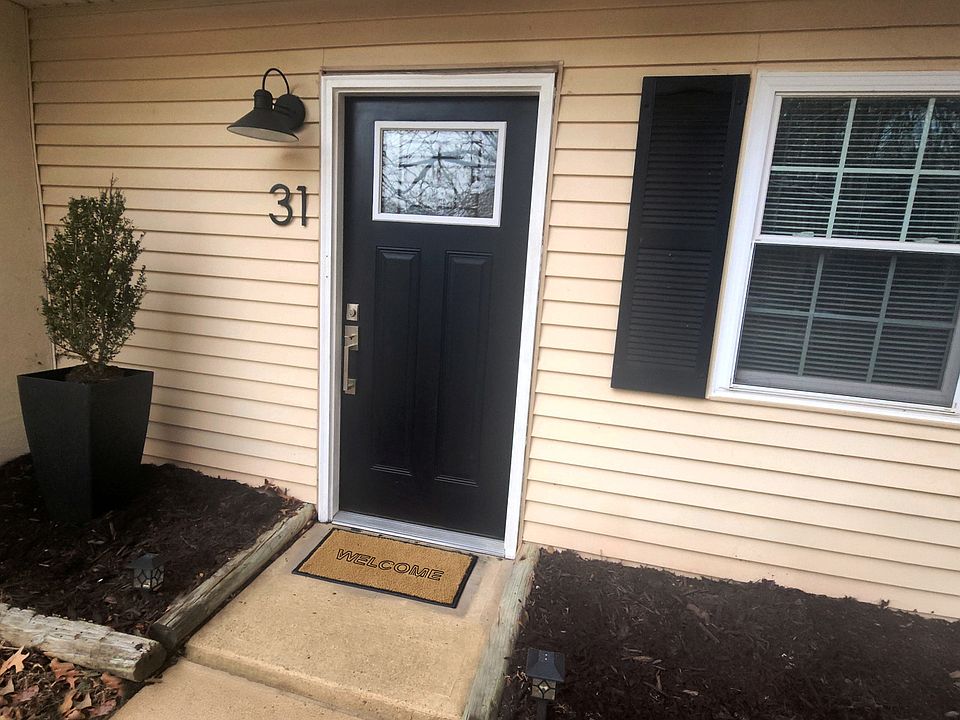 Front entry in wintertime.
