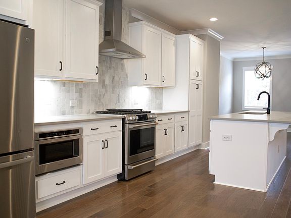 Gorgeous kitchen with huge island