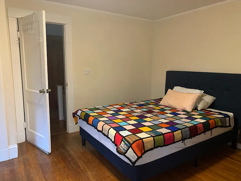 Large bedroom, NW corner 2nd floor