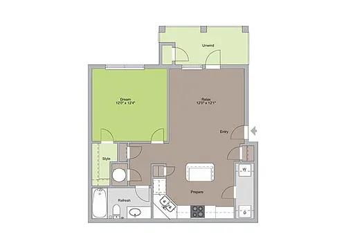 Floor plan THE GROVE