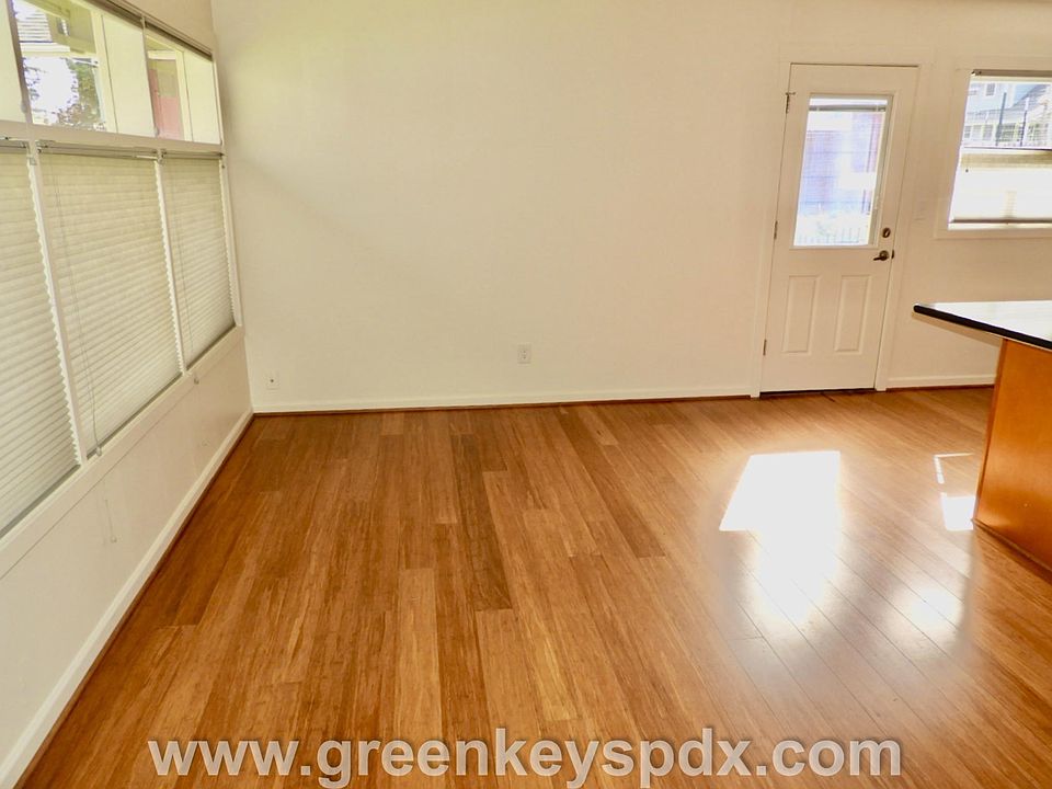 Living room with beautiful bamboo floors