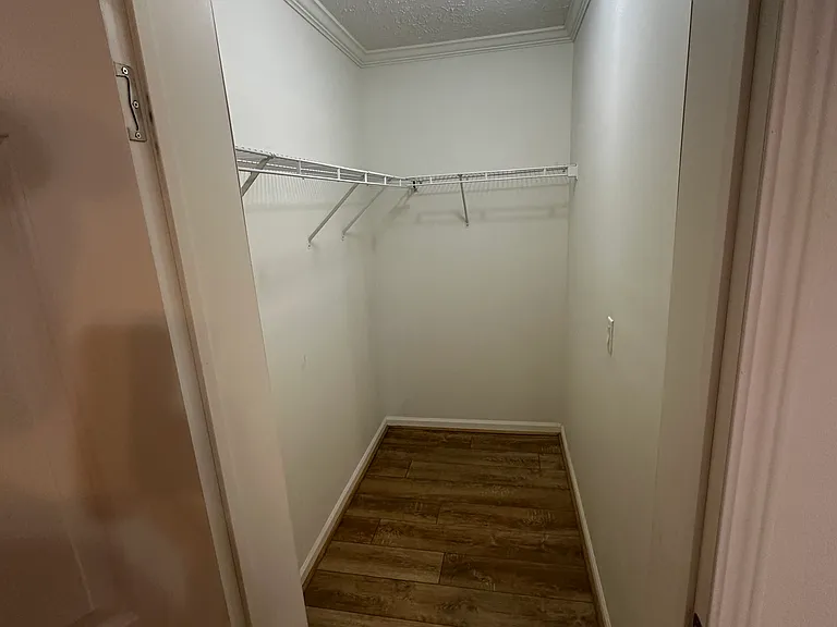Large Walk in closets in all rooms.