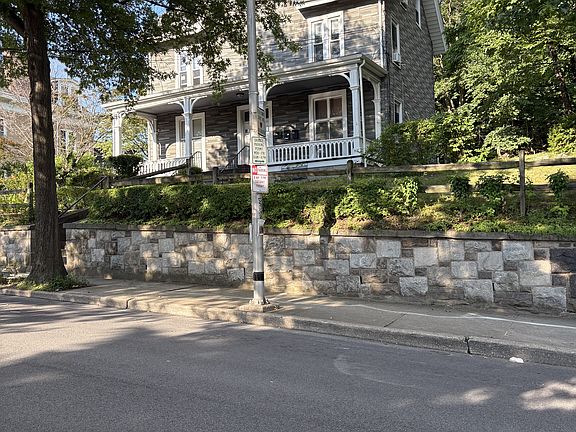 House is on a quiet residential street that is one block from train station