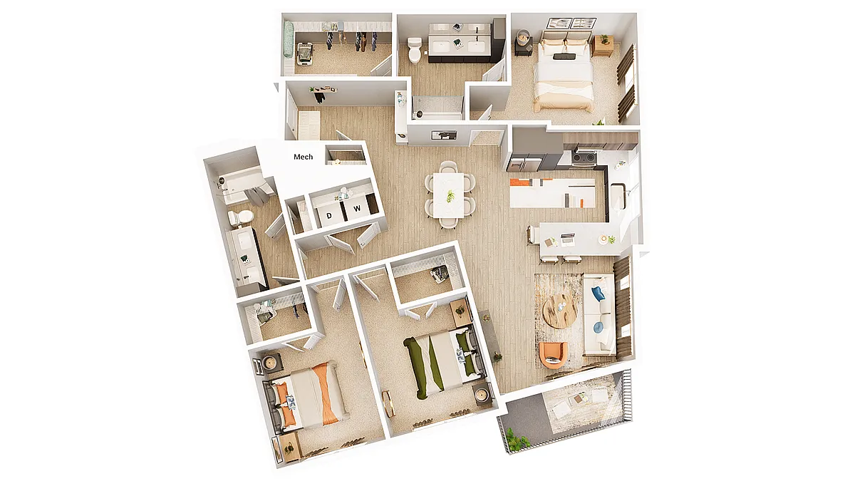 Floor plan C2