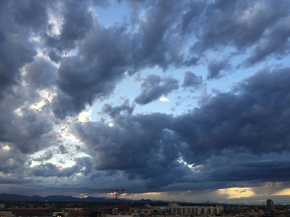 rooftop deck mountain view
