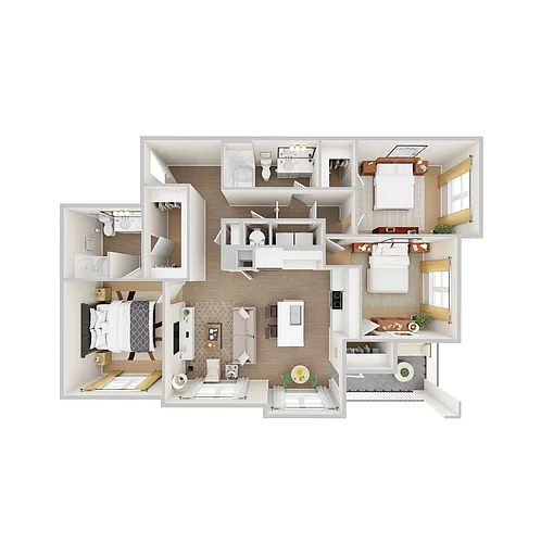 Floor plan C1