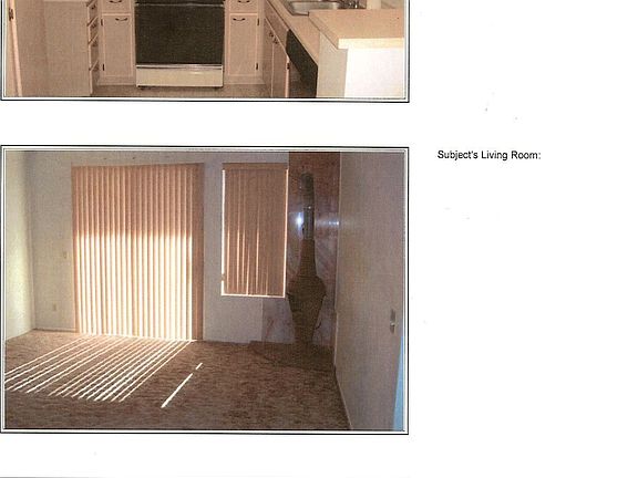 kitchen, living room w/chimenea