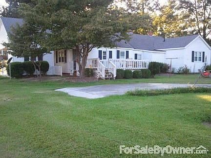 Back of house and porch