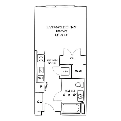 Floor plan Design EA - W