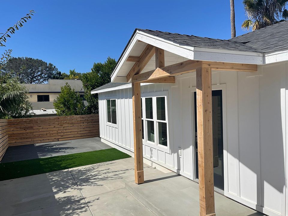 Front of the house and yard