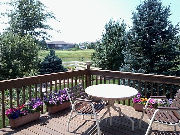 Deck View of Golf Course