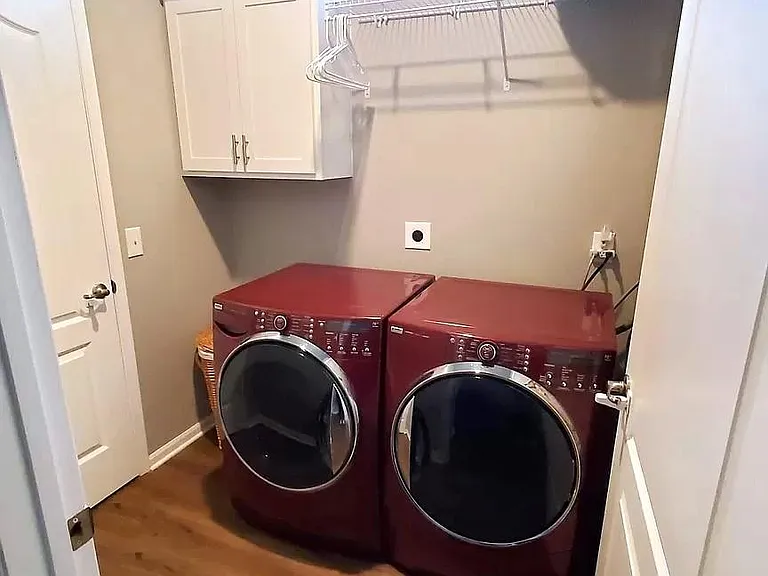 Laundry room on main floor