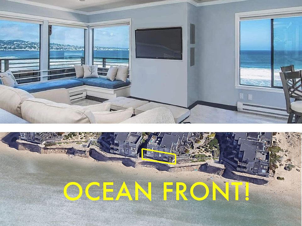 The closest home to the ocean in all of Monterey and California.