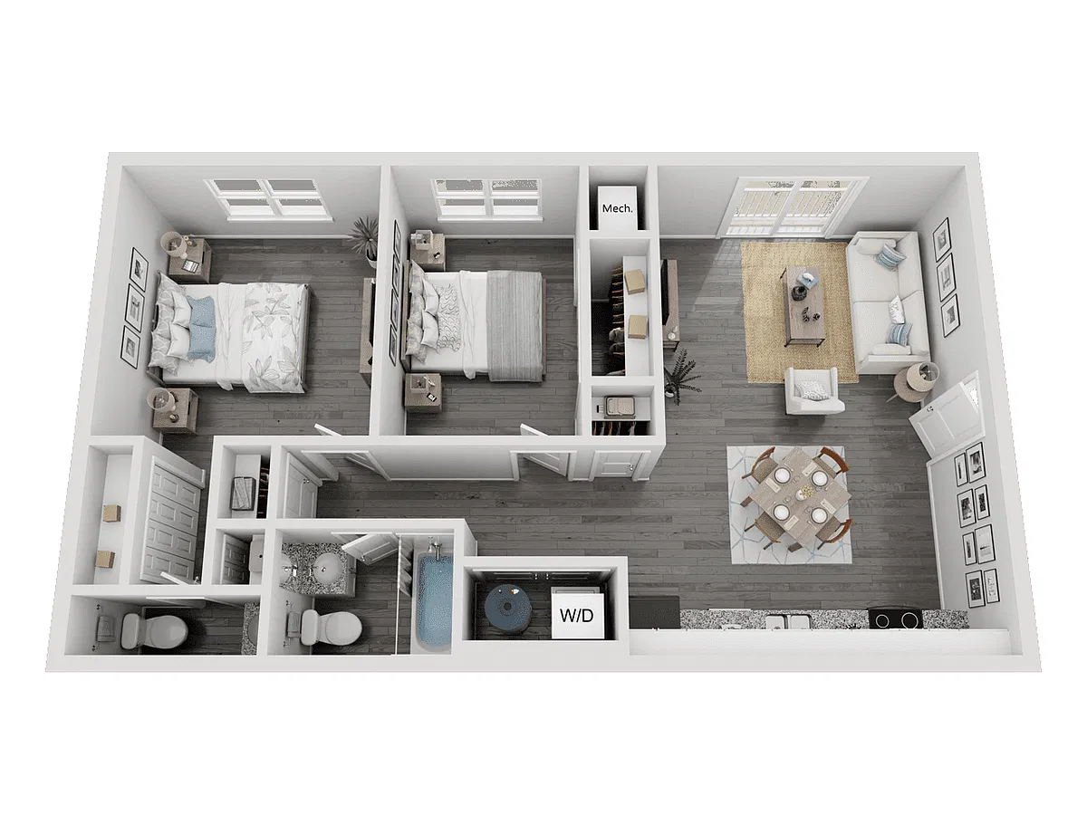 Floor plan A41V