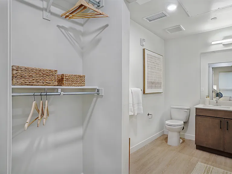 Ample Closet Space