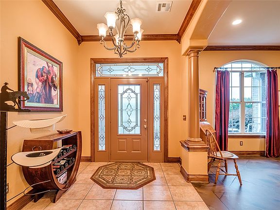 Tile floors in Beautiful Entry way