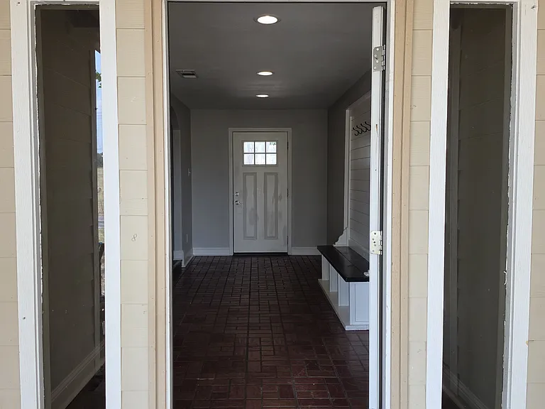 Front door entrance