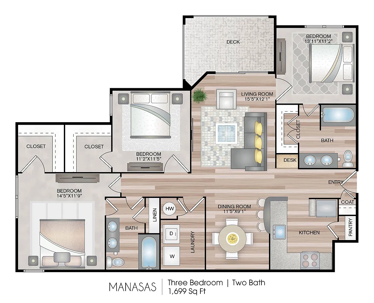 Floor plan Manassas