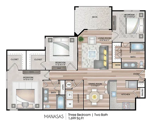 Floor plan Manassas